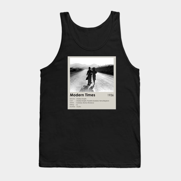 Modern Times Movie Best Scene Tank Top by OlkiaArt